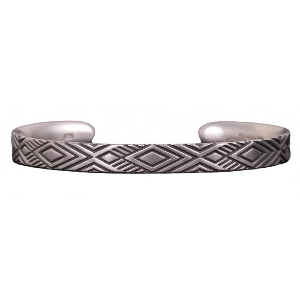 NEW SERGIO LUB men's pinyon cuff in sterling silver